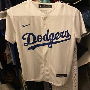 Mike MLB Dodger small youth jersey